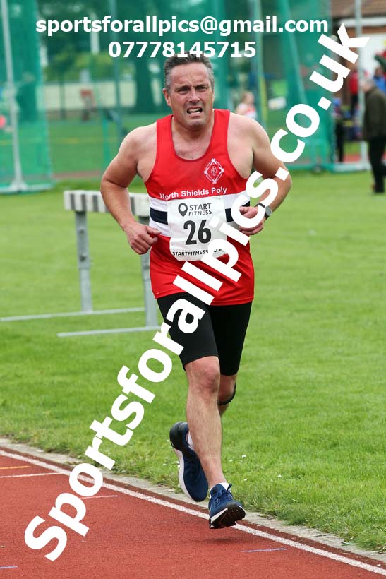 3000 metres, NECAA Open Meeting, Morpeth, Sunday, September 27th. David T. Hewitson/Sports for All Pics
